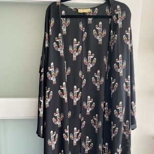 Western/Boho Cactus Coverup